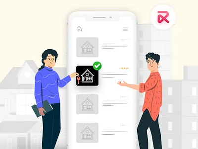 RentALL [Vacation Rental Software] app design graphic design illustration typography vector