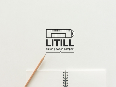 LITILL logo design art artwork brand identity branding building logo creative design designs home logo icon illustrator illustratrion logo logo ideas logo inspirations mark minimal vector