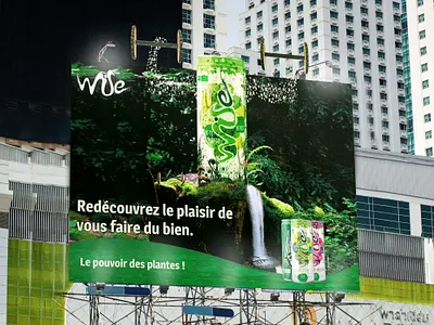 Billboard for Wise Drink adobe photoshop advertising billboard design branding design illustrator logo outdoor advertising wise drink