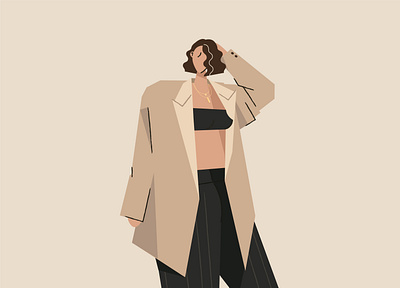 Style (3/9) design editorial illustration fashion graphic design illustration style vector vector illustration women