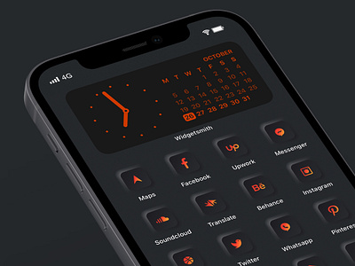 Volcanic Dreams. iOs 14 neumorphism style icons set icon set icons icons pack iconset ios14 ios14icons iphone iphone 12 mockup iphone icons neomorphic neomorphism