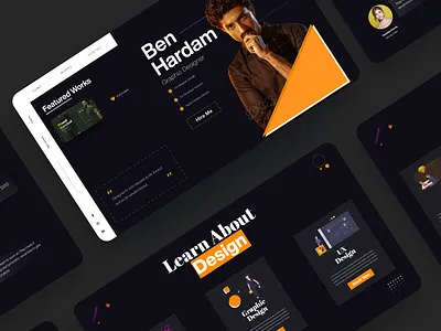 Landing Page UI adobexd cleandesign gradient ui ui design uidesign uiux uiuxdesign websiteui webui whitespace