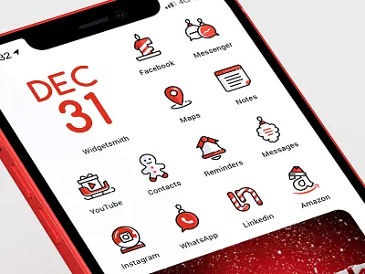 Xmas Eye Candy. iOs 14 icons set candy christmas christmas icons icon design icons pack icons set ios icons ios14 ios14icons iphone icons iphone ui xmas