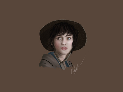 Ms.Elizabeth in Pride & Prejudice digitalart girl illustration