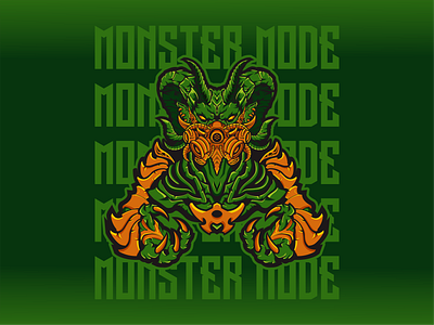 Monster Mode - Human x Animal design illustration