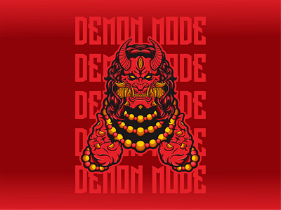 Demon Mode - Human x Satan design illustration