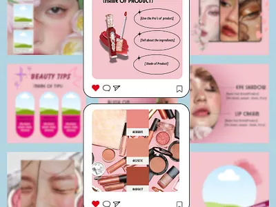 Pretty in Pink: Elegant & Simple Instagram Feed Design! design feeds graphic design illustration instagram