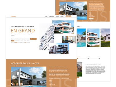 Homeasy | Real estate website designer immobilier realestate ui uidesign webdesign webdesigner website