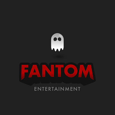 FANTOM logo design brand branding brandmark ghost illustration logo logodesign phantom vector vectorart