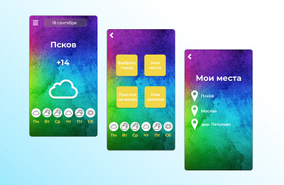 weather app design minimal product design weather app дизайн продукта мобильное приложение