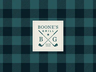 Restaurant Patch badge badge logo branding clean county club design golf illustration logo patch patch design patches plaid restaurant restaurant branding restaurant logo simple typography vector