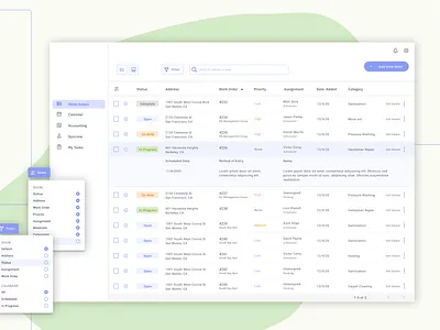 Papantlas - Repair and Maintenance CMMS 🔧 📂 cmms dashboard filter maintenance management schedule uiux