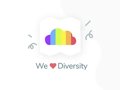 Logo Diversity branding campaign customer experience cx diversity logo ux