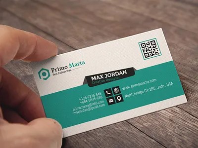 Corporate Business Card agency branding corporate creative modern unique