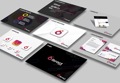 Ibract Branding branding design identity illustration logo design branding vector