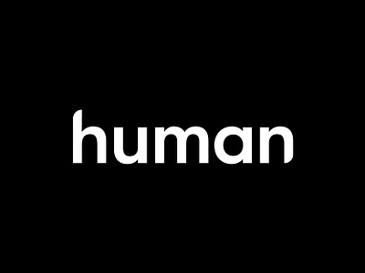 Human Branding branding design digitalbrand illustrator logo design logos wordmark
