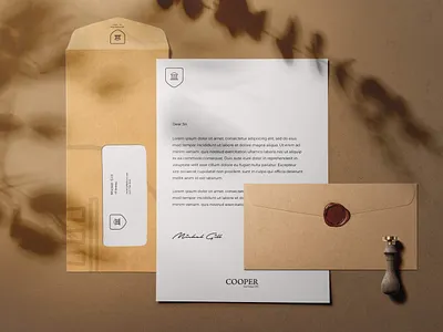 Brand & Stationery branding business card corporate branding corporate design cover design creative letterhead design logo stationery design stationery mockup stationery set