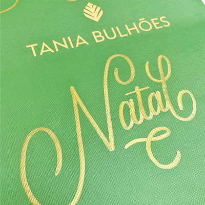 Tania Bulhões: Custom Calligraphy on-site calligraphy christmas custom calligraphy graphic design lettering luxury brand perfumery retail tania bulhoes typography