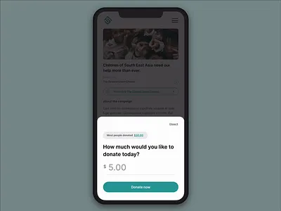 Fund Sustain Progressive Web App app charity design donate product design progressive web app pwa react tech ui ux web website
