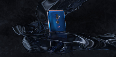 ZTE Product Render cinema 4d photoshop redshift
