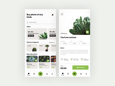 Planter - Plant buying app animation buyplants chennai chennai designer design figma india mobile app mobile ui mobileuxdesigner mockup plant plantbuyingapp product design uidesign user experience user interface design ux ui uxuidesign