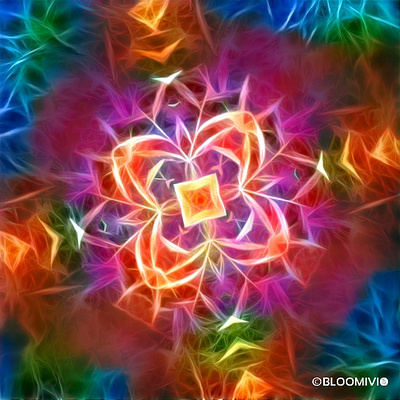 Kaleidoscope bloomivio colored colorful design illustration kaleidoscope original original art trendy vibrant vibrant colors vivid wallpaper