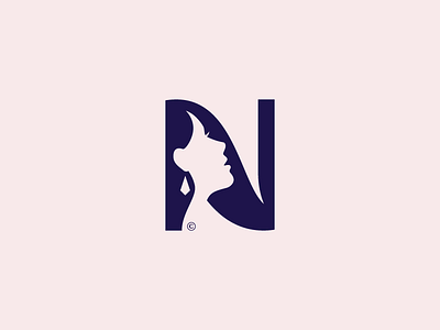 NOVA DAMA© / Permanent Cosmetics brand branding cosmetics design designer face girl icon identity logo logodesign logodesigner mark negative profile space typogaphy woman