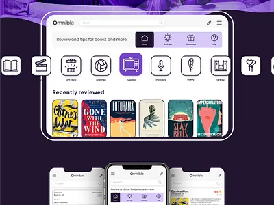 Omnible activities book books design giveaways giveway learn movie review reviews tips ui uidesign ux