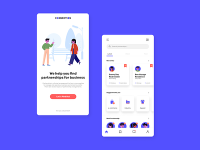 CONNECTION design designer flat graphicdesign mobileapps sketch ui uidesign uiux ux