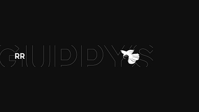 RR GUPPYS logo logofolio logos minimallogo