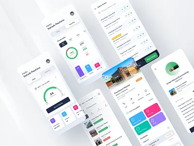 Ecommerce Salesman App 2021 trend analytics analytics chart b2b b2bsales collection dashboard 2021 delivery app deliveryapp ecommerce ecommerce app mobile app mobile orders mobile ui order tracking orders sales dashboard sales page satwik pachineela