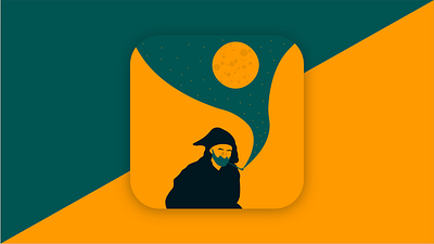 Old moroccan man art artwork design flat graphic design icon illustration illustrator minimal smoker ui vector