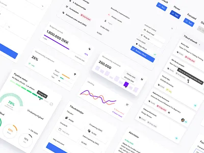 webCRM - Design System back office backoffice dashboard data visualization design system graphs interface system design ui ui ux ux webcrm
