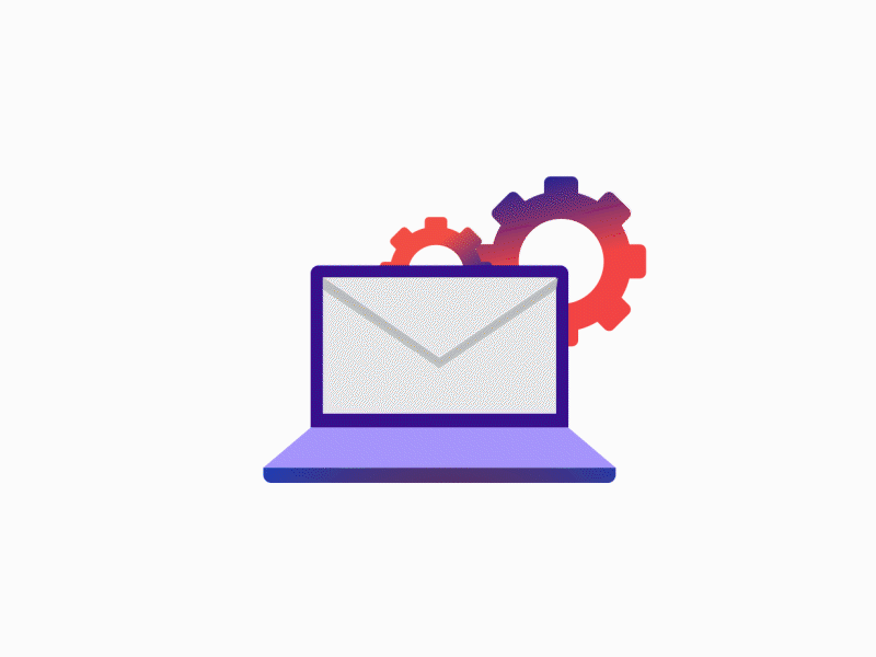 Email Marketing Animated Laptop animated gif animated illustration animated loop animated type animatedgif email email marketing laptop lottie animation lottiefiles messaging web