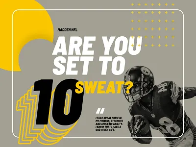 Sports Web UI Concept branding design design editorial fitness football health homepage landing page layout minimalist sports type typography ui web website