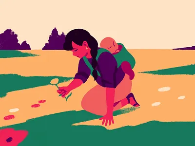 The Bee's Knees comic graphic novel illustration procreate