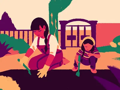 The Bee's Knees comic graphic novel illustration procreate