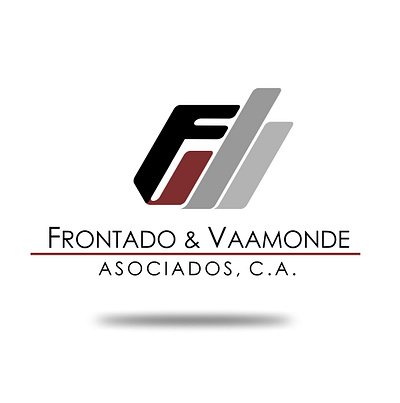 Imagotipo Frontado & Vaamonde Asociados, C.A. branding design icon illustration imagen corporativa imagotype logo ui ux vector vector illustration