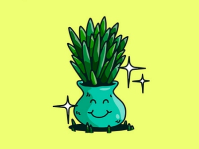 Gentle Bush doodle good day