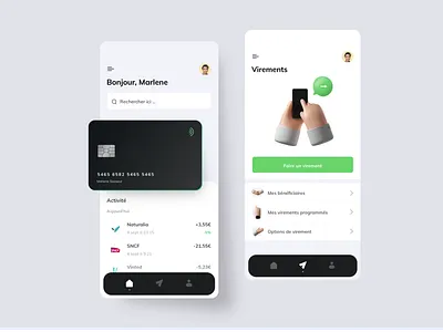 Bank app app ban bank banking banking app design home ios mobile