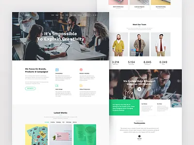 Mori Creative Agency agency contemporary portfolio creative creative agency creative studio freelancer minimalism minimalist photography portfolio portfolio portfolio theme split sliderminimal ui uiux userinterface uxdesign web design webdesign website website design