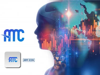 AMC IT Company logo letter mark design amc letter logo amc letter logo brand identity branding branding and identity branding design combination logo icon icon design it company it logo lettermark logodesign logomaker logomark logos tech logo technology wordmark logo