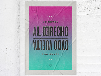 Al Derecho - Poster argentina cumbia design luca prodan music poster design posters sumo typography