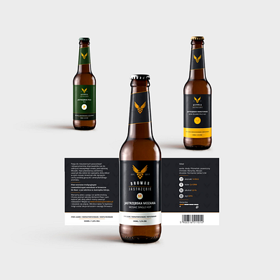 Jastrzębie Brewery || Branding + Web Design (UX/UI) branding corporate identity logo logo design ui user experience ux ux design visual identity web design web dev website