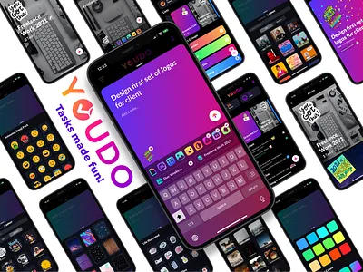 Youdo - The worlds most simple & fun task app app clean ios mobile productivity task todo ui ux