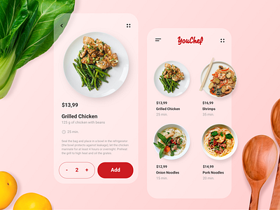 Food Delivery Mobile App UI app design brand design branding food food app mobile app mobile design mobile ui