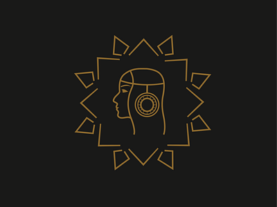 Mama Ocllo ai illustration logo