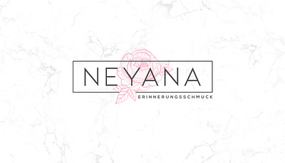 Logo Design Neyana branding branding concept branding design business card design design illustrator logo logo mark symbol premium business card design typography