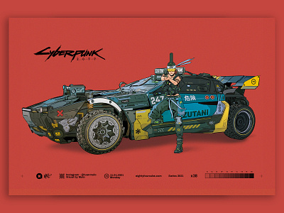 mizutani cyberpunk cyberpunk2077 digital art digitalart illustration tuanmulo