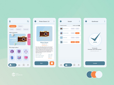 Multimedia App Store app design application dailyui design illustration illustrator mobile app mobile app design mobile design mobile ui ui ui ux ui design uidesign uiux user experience user interface user interface design userinterface ux